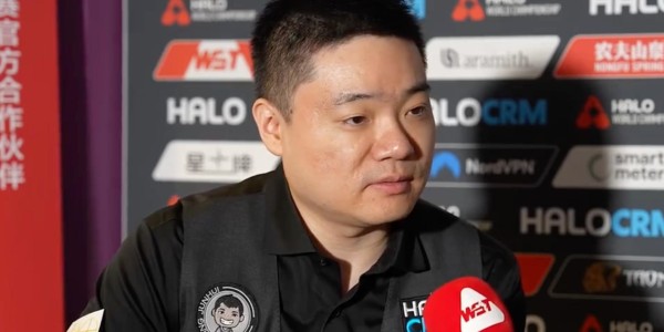丁俊晖：对球的感知能力不如以前了；希望别给赵心童太多压力